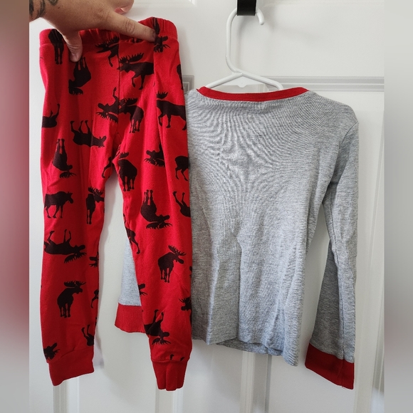 Little Blue House Moose Pjs 4T - Picture 2 of 7